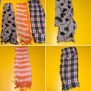 SALE🎁 Bundle Set of 3 Winter Scarfs Fashion Wraps